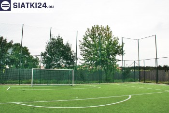 Siatki Wołów - Tu zabezpieczysz ogrodzenie boiska w siatki; siatki polipropylenowe na ogrodzenia boisk. dla terenów Wołowa