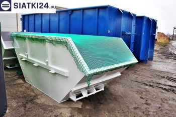 Siatki Wołów - Siatka przykrywająca na kontener - zabezpieczenie przewożonych ładunków dla terenów Wołowa